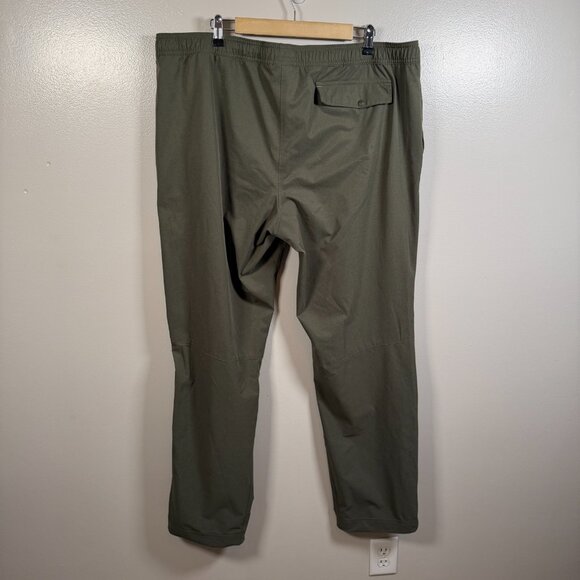 L.L.Bean Multisport Pants Mens Size XXL Green Performance Hiking Athletic Active - Picture 2 of 12
